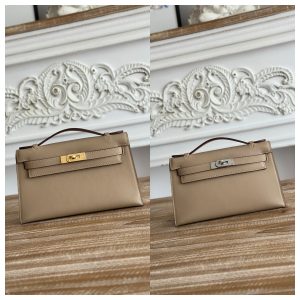 Hermès Kelly1 22 Swift Gold Hardware & Silver Hardware