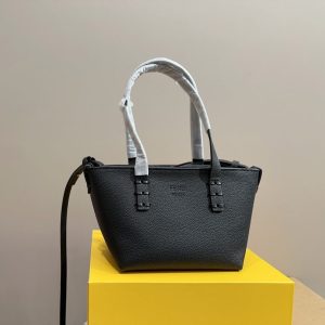 Fendi Leather Roll Mini Bag