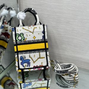 Christian Dior Mini Book Tote Phone Bag