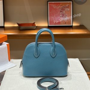 Hermès Bolide 18 Silver Hardware