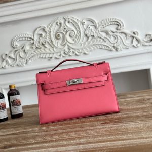 Hermès Kelly1 22 Swift Silver Hardware